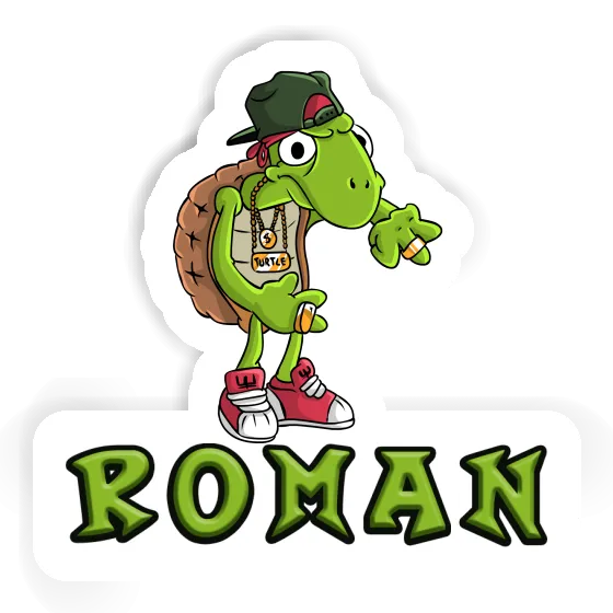 Autocollant Roman Tortue Notebook Autocollant Roman Tortue Gift package Image