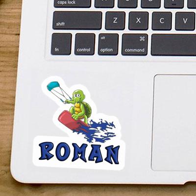 Sticker Kitesurfer Roman Notebook Sticker Kitesurfer Roman Gift package Image