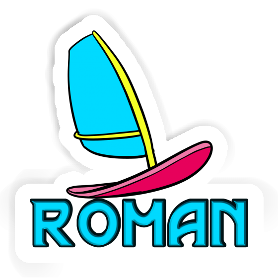 Aufkleber Roman Windsurfbrett Notebook Aufkleber Roman Windsurfbrett Gift package Image