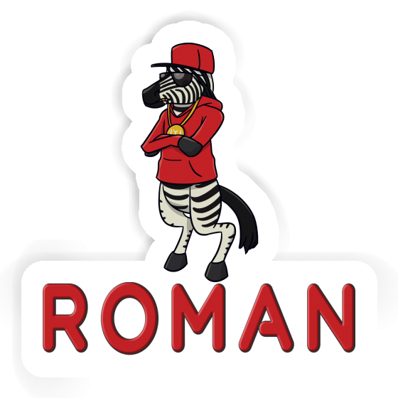 Autocollant Roman Zèbre Laptop Autocollant Roman Zèbre Laptop Image