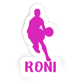 Roni Autocollant Joueur de basket-ball Image