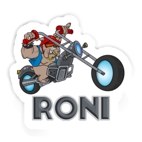 Chien Autocollant Roni Image