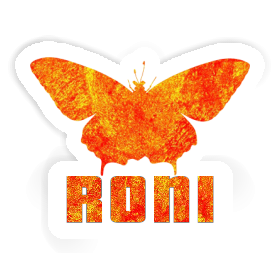 Roni Autocollant Papillon Image