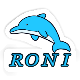 Roni Sticker Dolphin Image