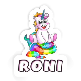 Sticker Roni Baby Unicorn Image