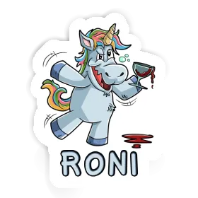 Sticker Roni Unicorn Image
