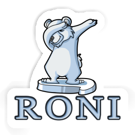Roni Autocollant Ours Image