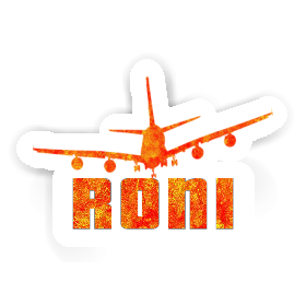 Flugzeug Aufkleber Roni Image
