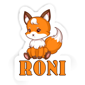 Renard Autocollant Roni Image