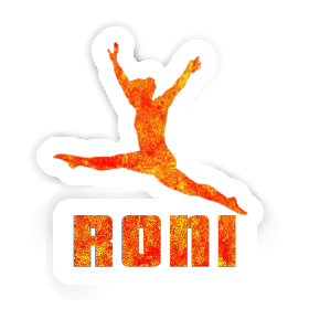 Roni Sticker Gymnast Image