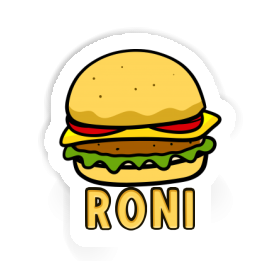 Roni Sticker Hamburger Image