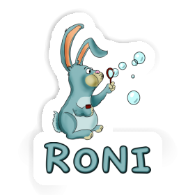 Autocollant Lapin Roni Image
