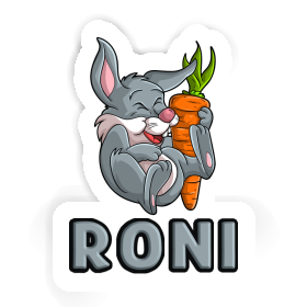 Autocollant Roni Lapin de Pâques Image