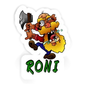 Autocollant Roni Bûcheron Image