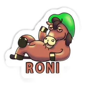 Roni Aufkleber Pferd Image