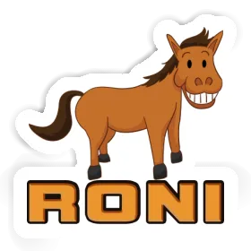 Sticker Pferd Roni Image