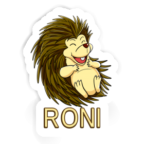 Hérisson Autocollant Roni Image