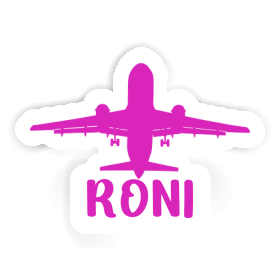Roni Aufkleber Jumbo-Jet Image