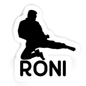 Sticker Karateka Roni Image