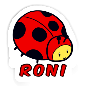 Marienkäfer Aufkleber Roni Image