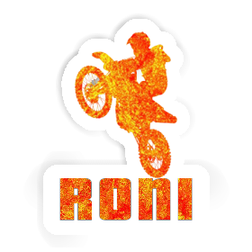 Autocollant Motocrossiste Roni Image