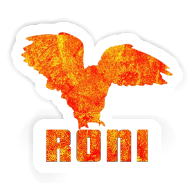 Roni Autocollant Hibou Image