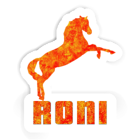 Aufkleber Pferd Roni Image