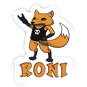 Renard Autocollant Roni Image