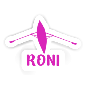 Autocollant Bateau à rames Roni Image