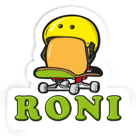 Sticker Skateboard Egg Roni Image
