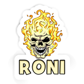 Skull Sticker Roni Image