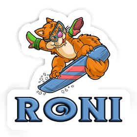 Sticker Roni Boarderin Image