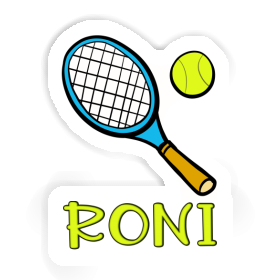 Roni Sticker Tennisschläger Image