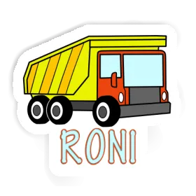 Autocollant Camion à benne Roni Image