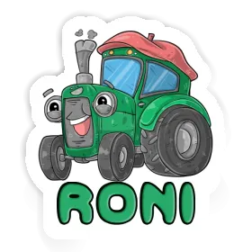 Tracteur Autocollant Roni Image