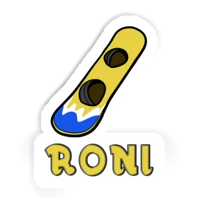 Roni Sticker Wakeboard Image