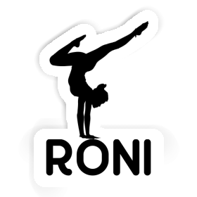 Sticker Yoga Woman Roni Image