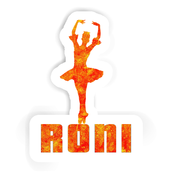 Roni Sticker Ballerina Notebook Image