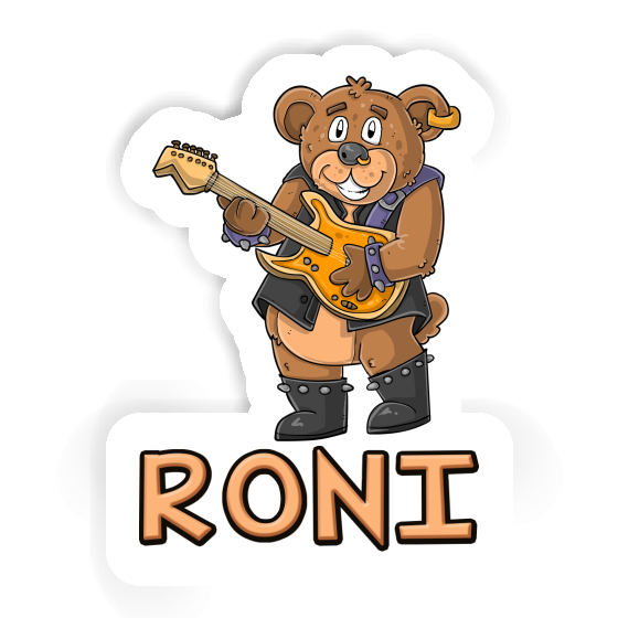 Roni Sticker Rocker Bear Notebook Roni Sticker Rocker Bear Gift package Image