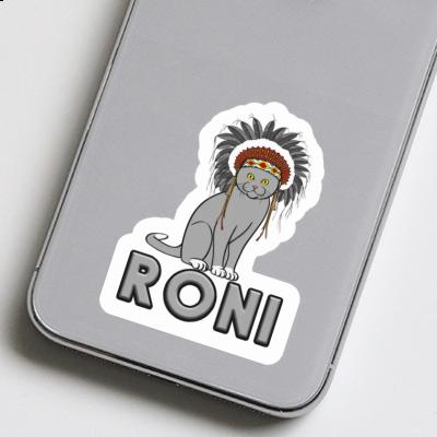 Aufkleber Indianer-Katze Roni Notebook Aufkleber Indianer-Katze Roni Gift package Image
