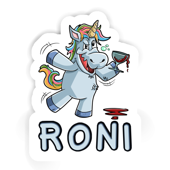 Sticker Roni Unicorn Notebook Sticker Roni Unicorn Gift package Image