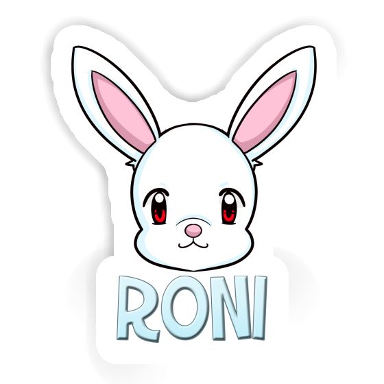 Autocollant Lapin Roni Laptop Autocollant Lapin Roni Laptop Image