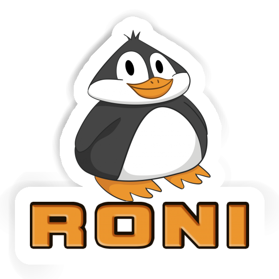 Roni Autocollant Pingouin Laptop Roni Autocollant Pingouin Laptop Image