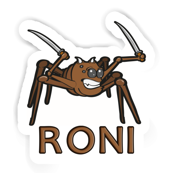 Sticker Roni Kampfspinne Notebook Sticker Roni Kampfspinne Gift package Image