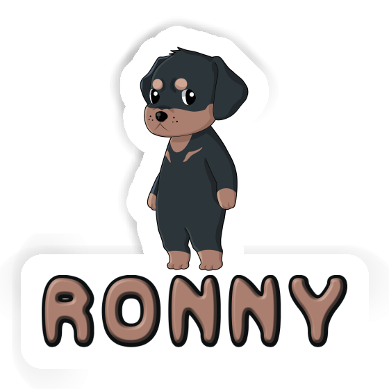 Sticker Rottweiler Ronny Notebook Image