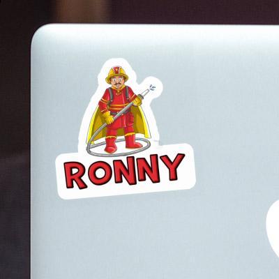 Sticker Ronny Feuerwehrmann Notebook Sticker Ronny Feuerwehrmann Gift package Image