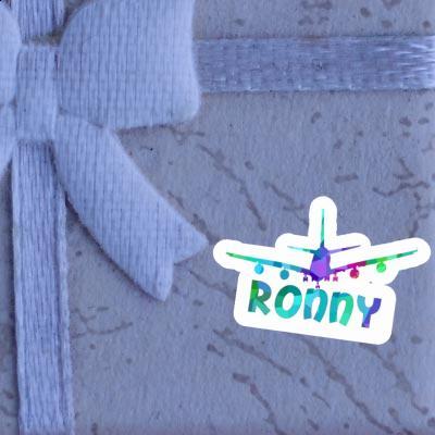 Sticker Airplane Ronny Notebook Sticker Airplane Ronny Notebook Image
