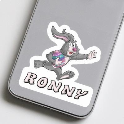Ronny Aufkleber Rugby-Hase Notebook Ronny Aufkleber Rugby-Hase Notebook Image