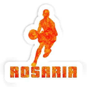 Aufkleber Basketballspieler Rosaria Image