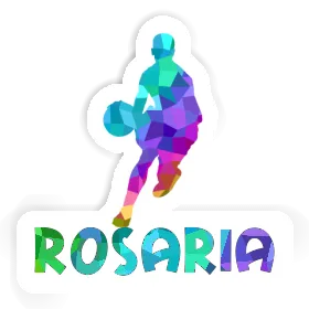 Aufkleber Basketballspieler Rosaria Image